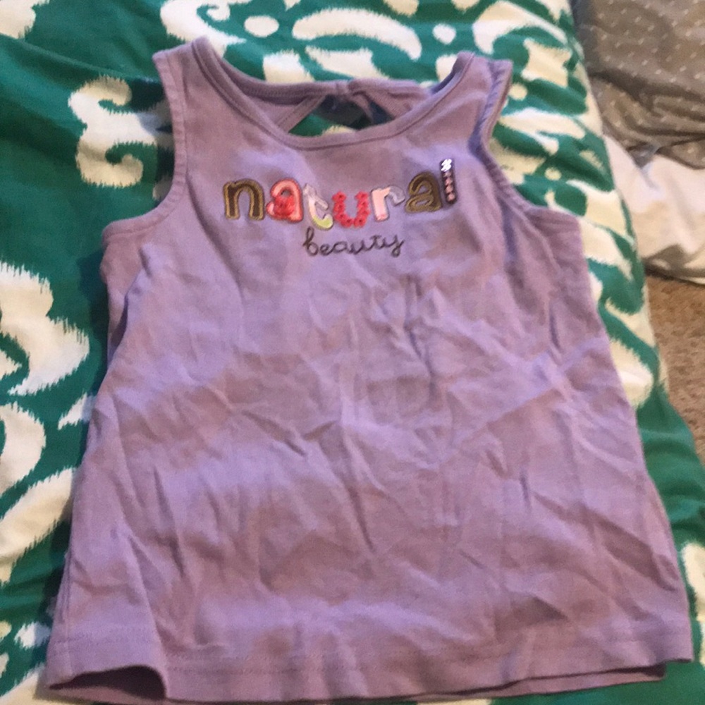 purple tank top- size 6- I don’t know the brand!